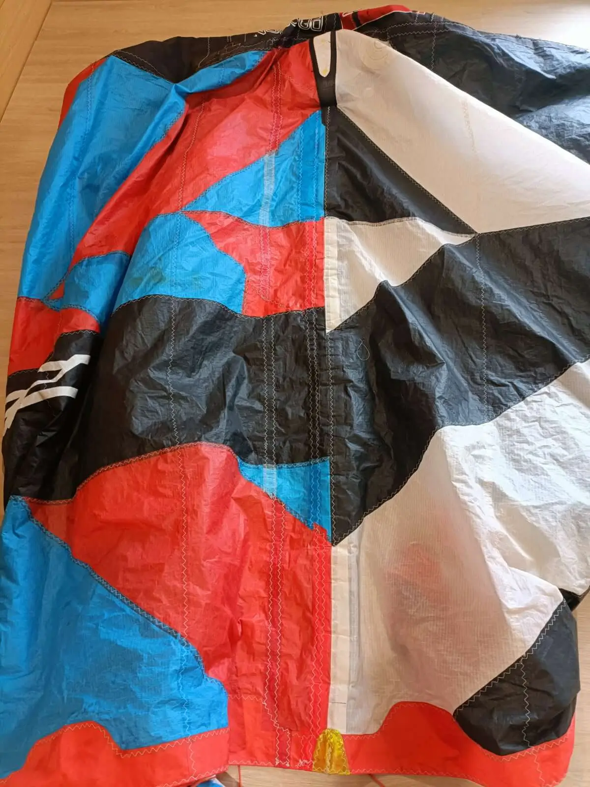 Réparation déchirure spi - Après