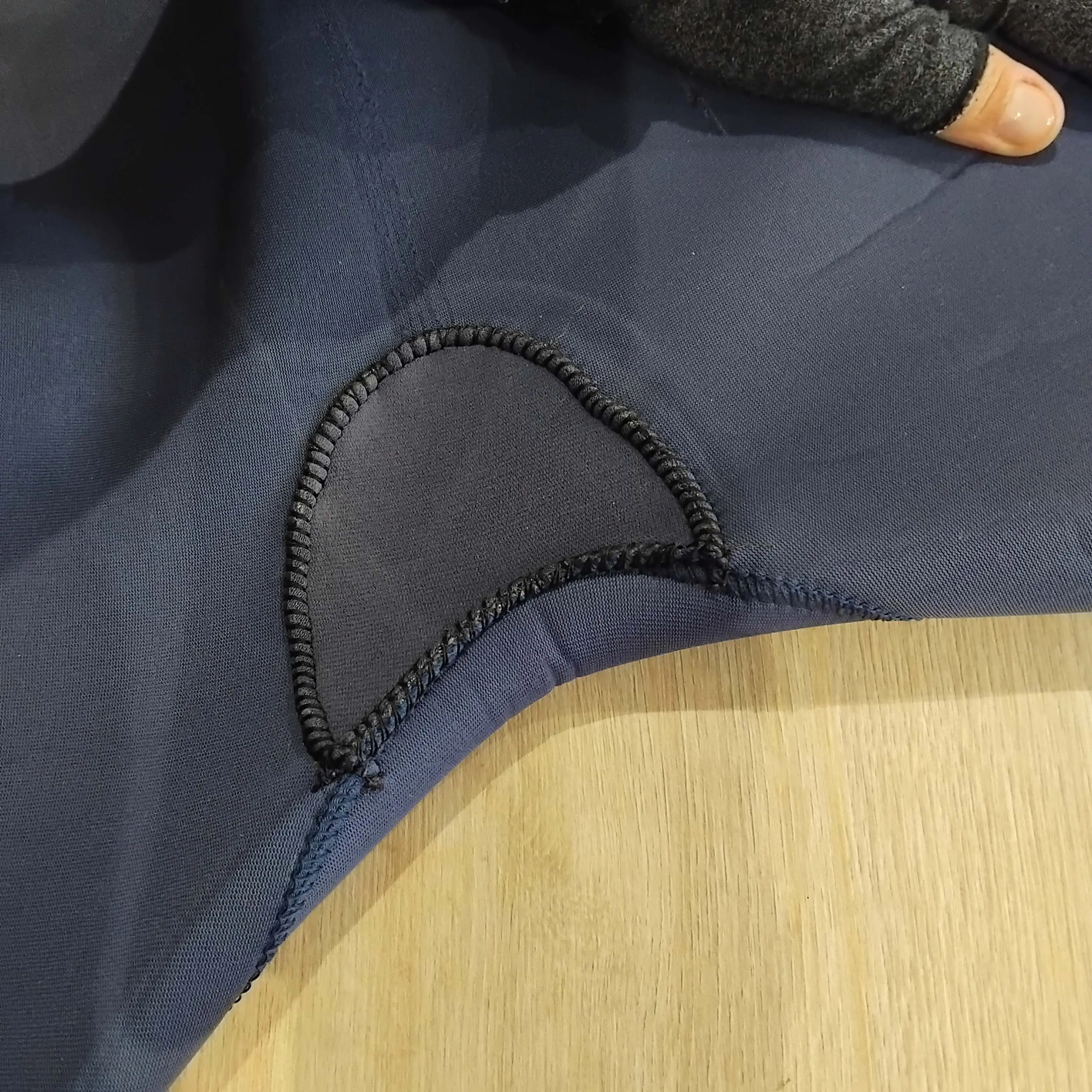 Réparation entre jambe - Après