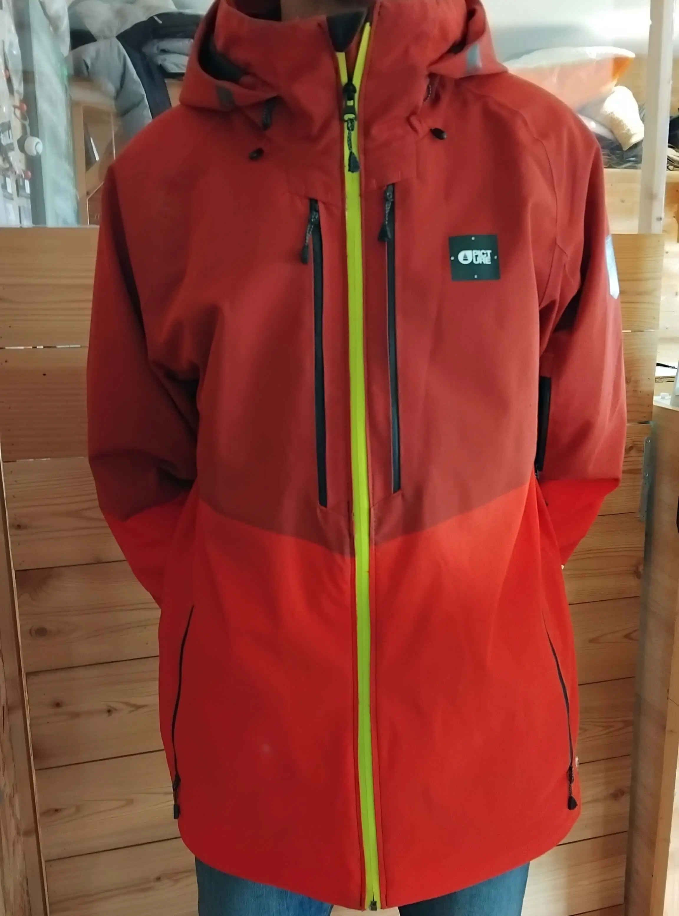 Réparation zip étanche veste de mer - Après