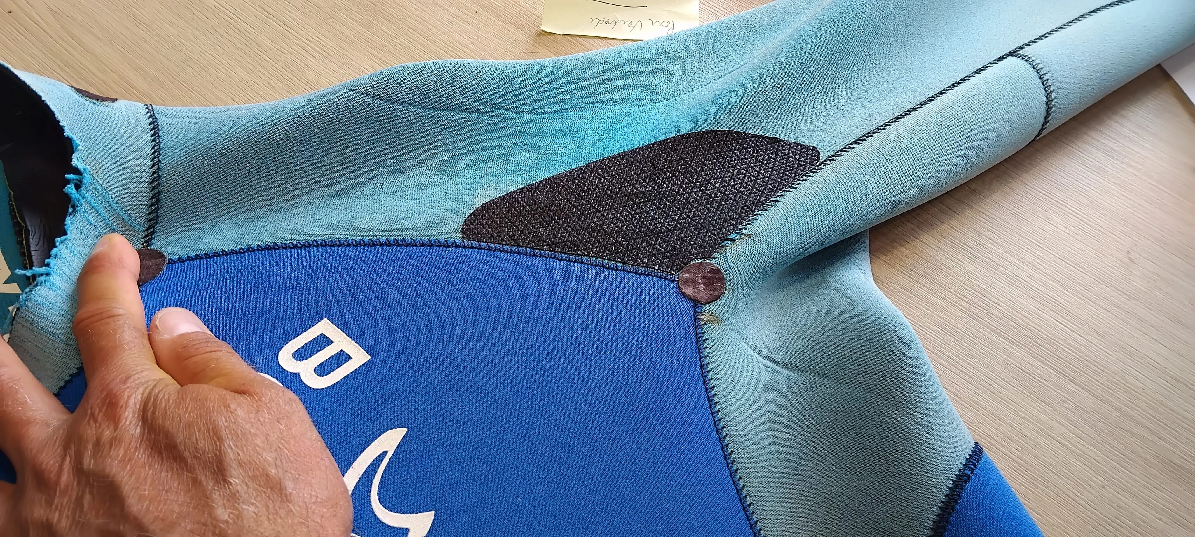 Gallonage épaules - Après