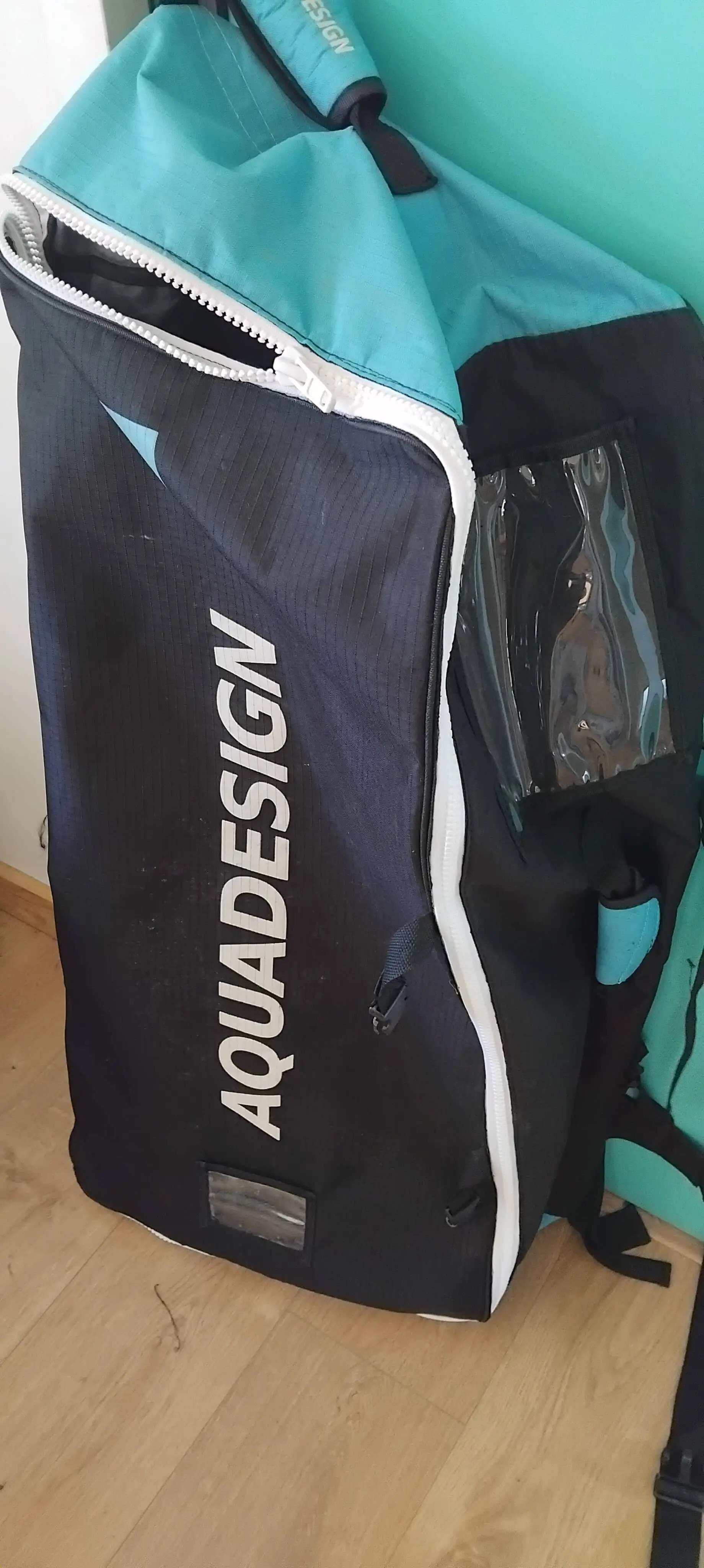 Réparation fermeture éclair sac - Après