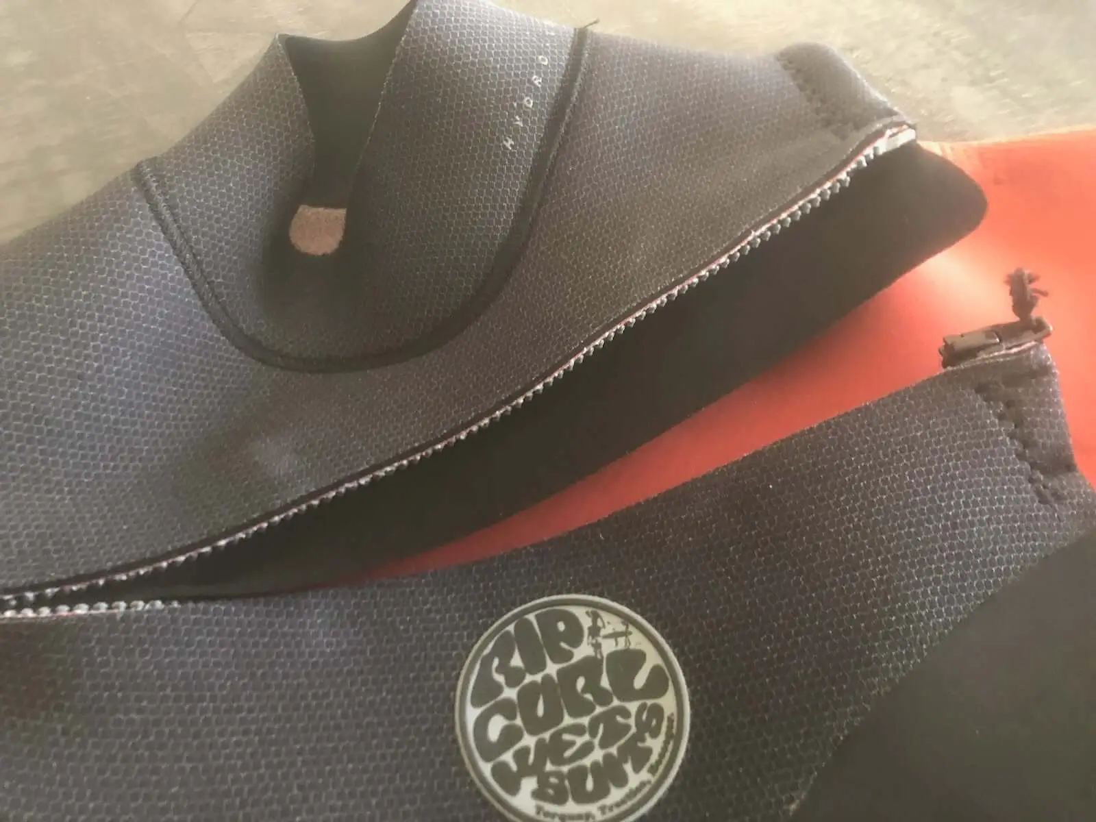 Réparation fermeture éclair front zip - Avant