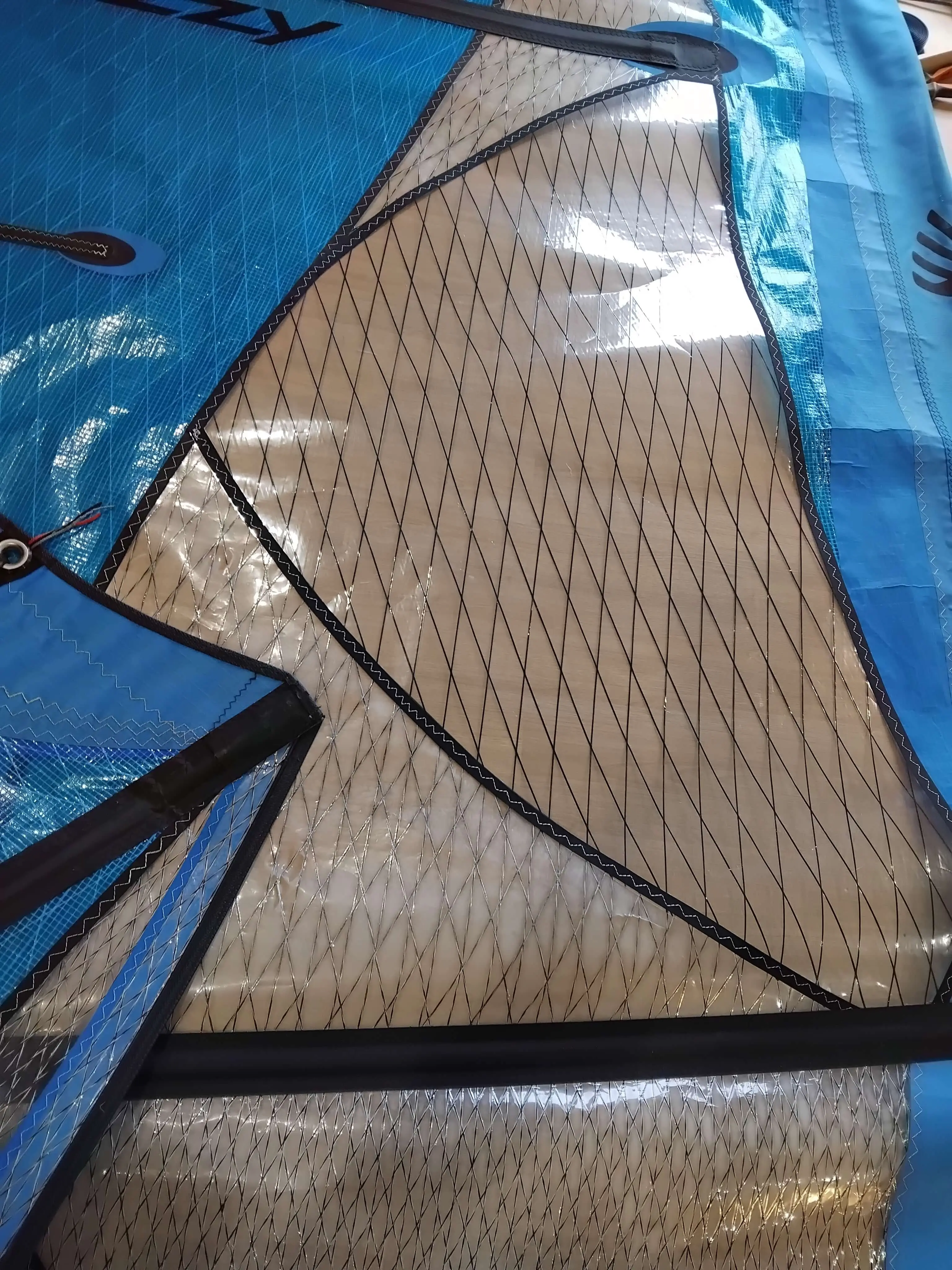 Réparation panneau central - Après