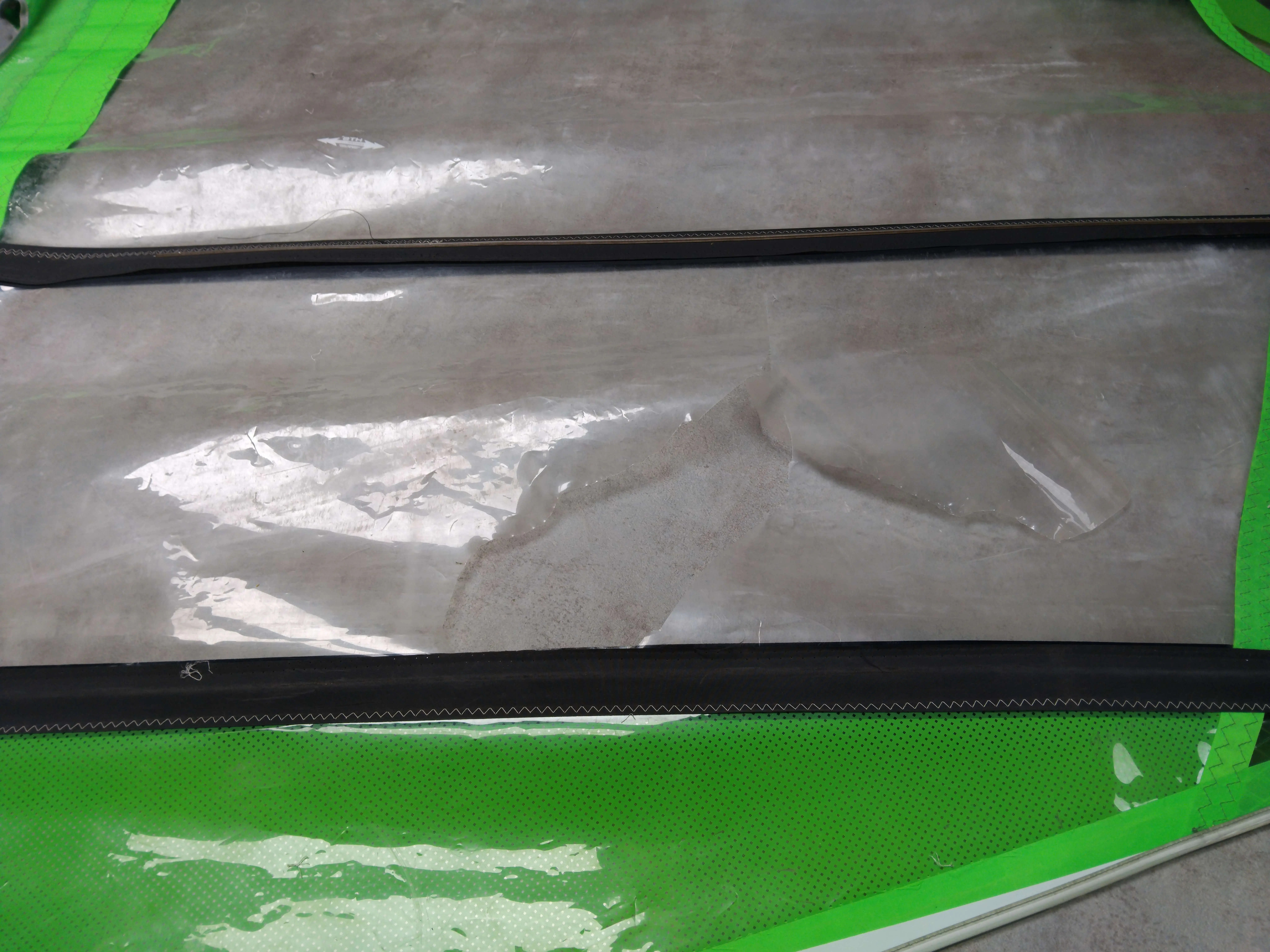 Réparation panneau central - Avant