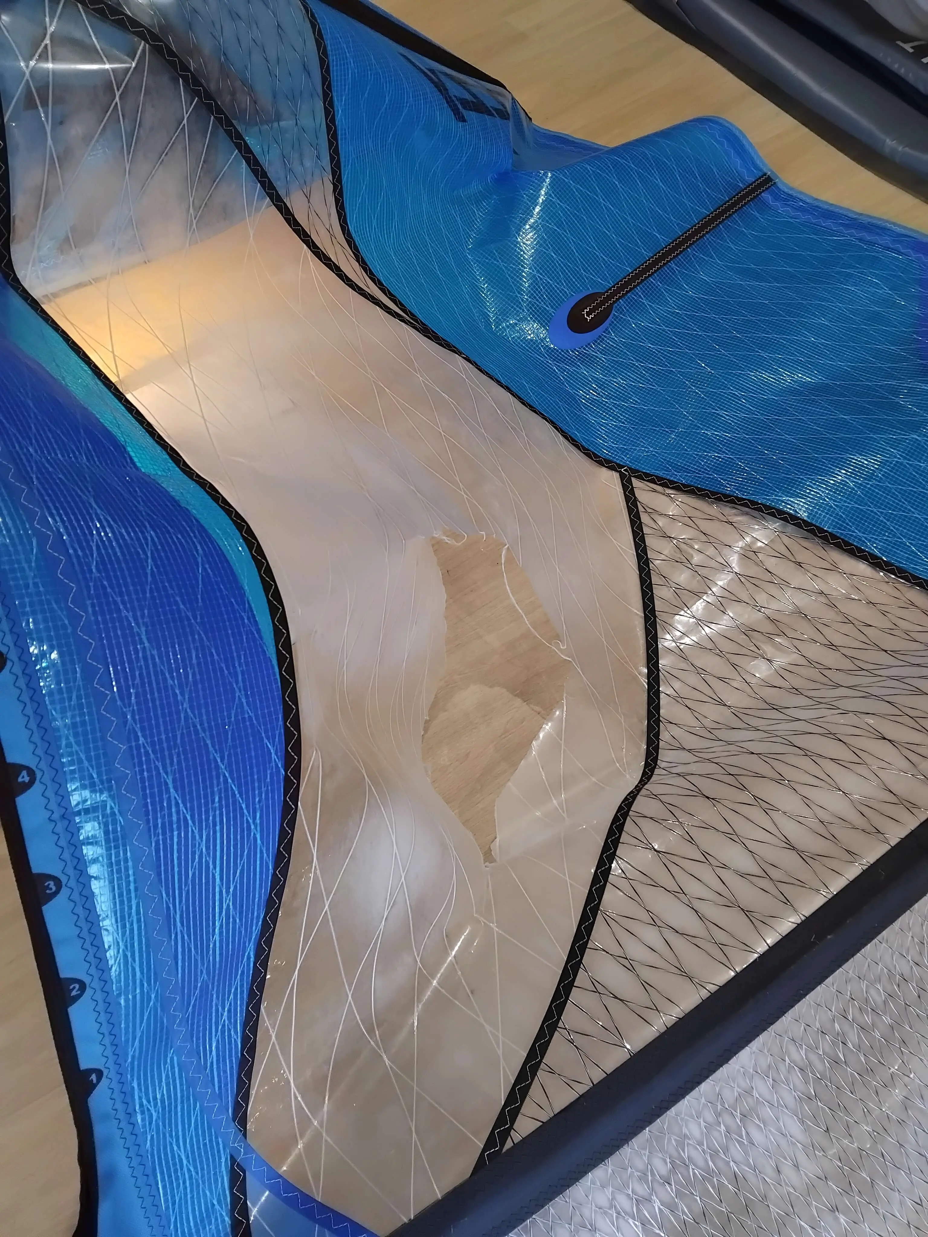 Réparation panneau central - Avant