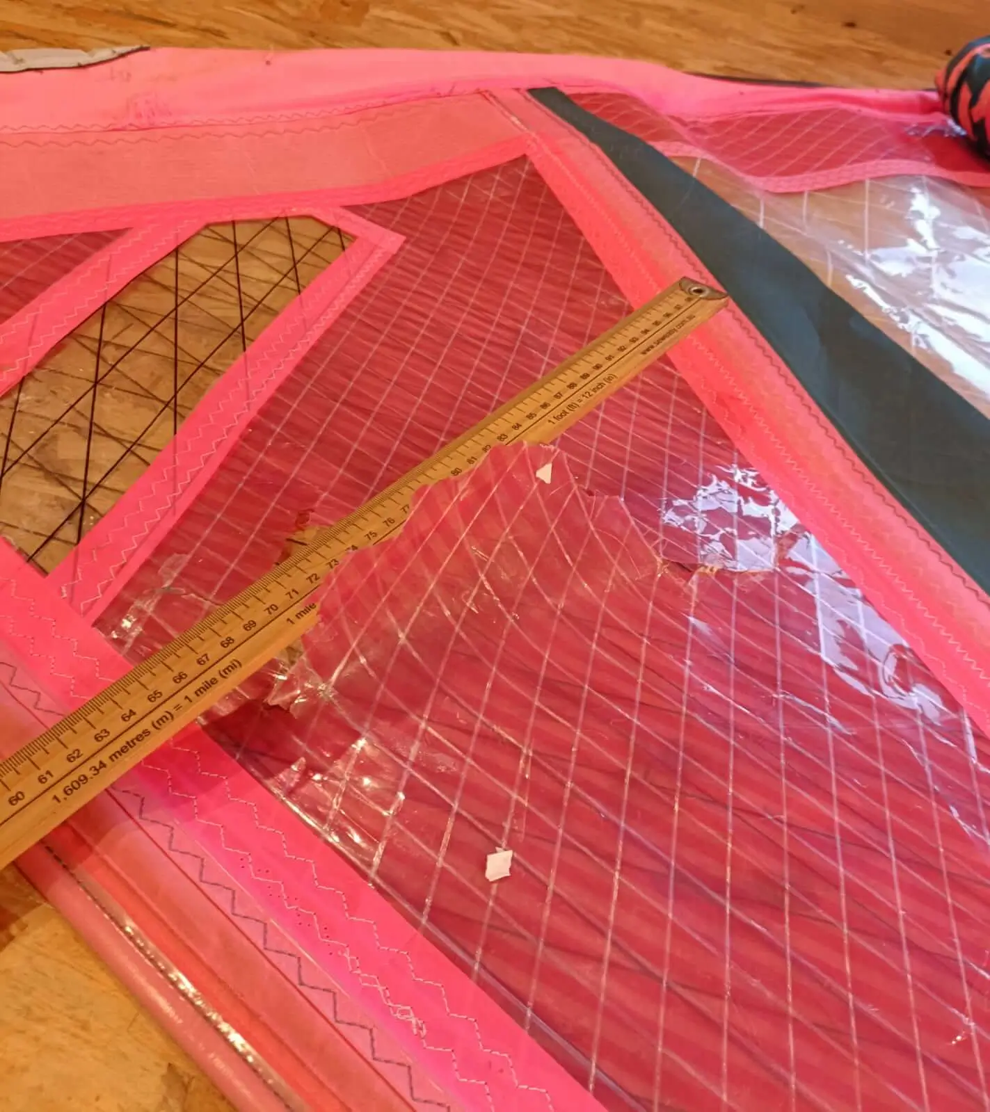 Réparation panneau central - Avant