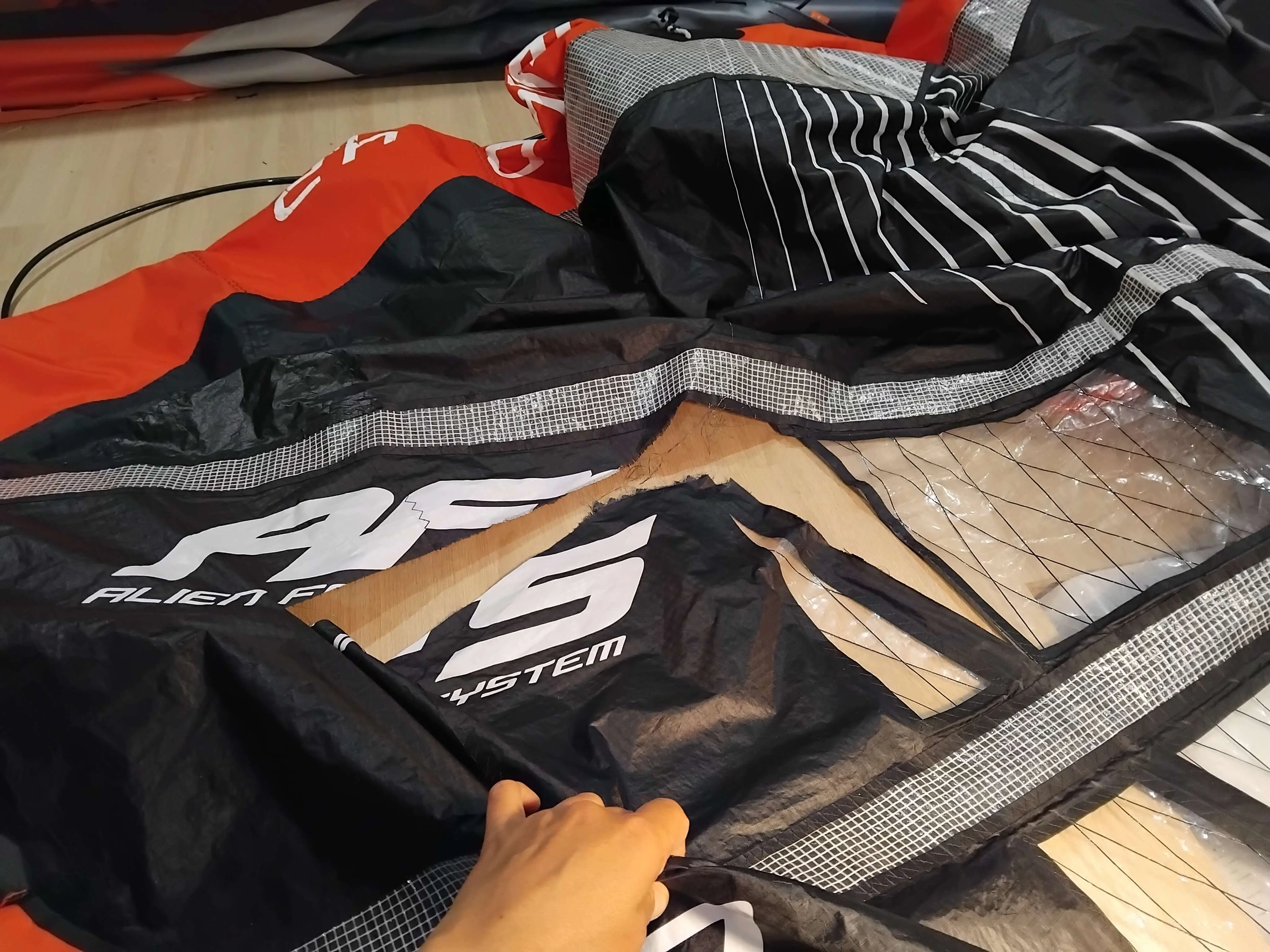 Réparation spi - Avant